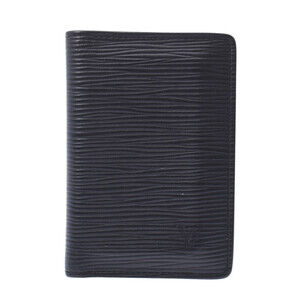 Louis Vuitton Epi Organizer De Poche Noir Black Wallet